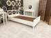 Bed for 12 inch doll - 1:6 scale bed - modern bed - 1/6 size furniture. 1/6 size  bed. Doll furniture 