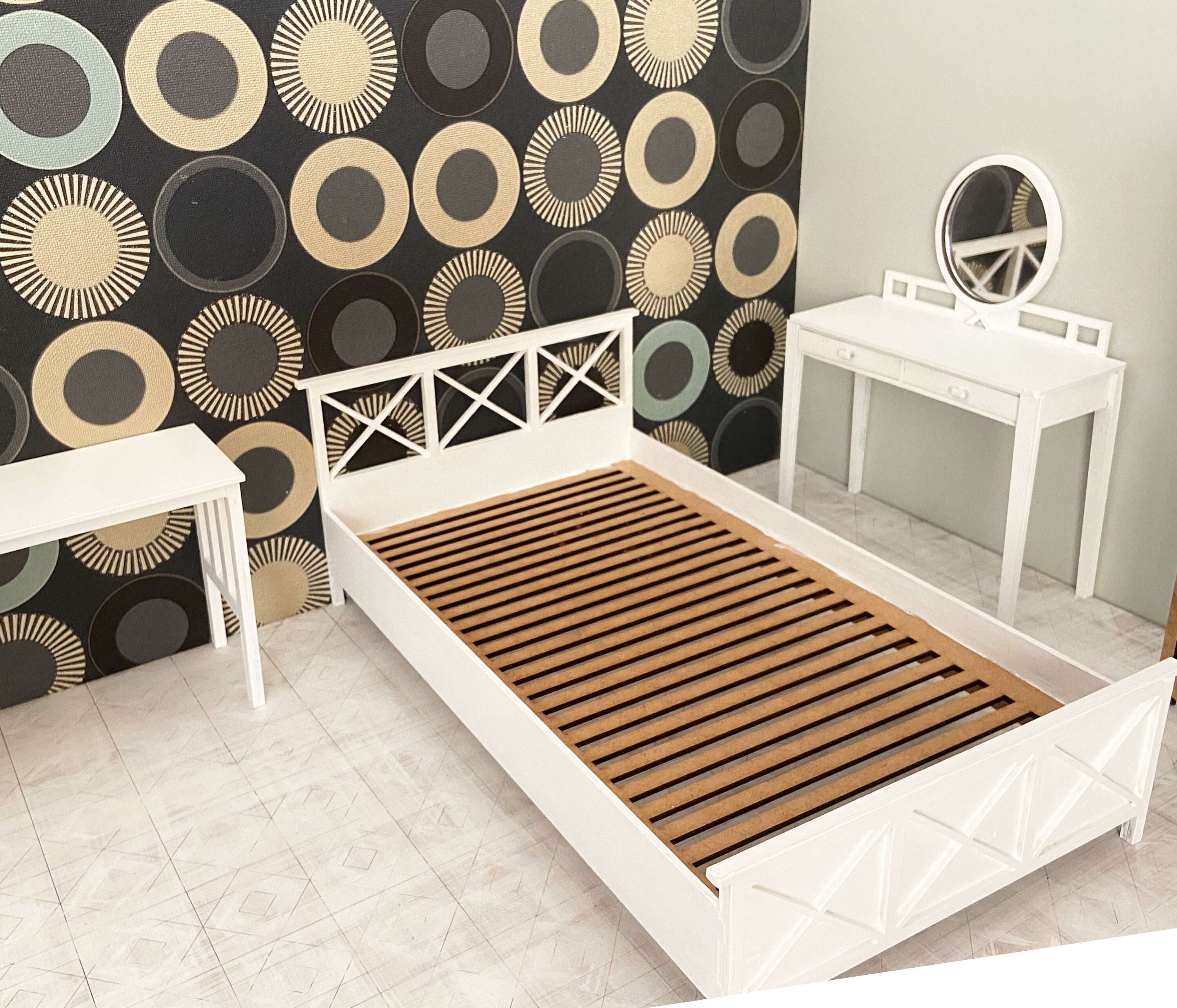 16 Doll dressing table. Barbie vanity Miniature dressing Etsy