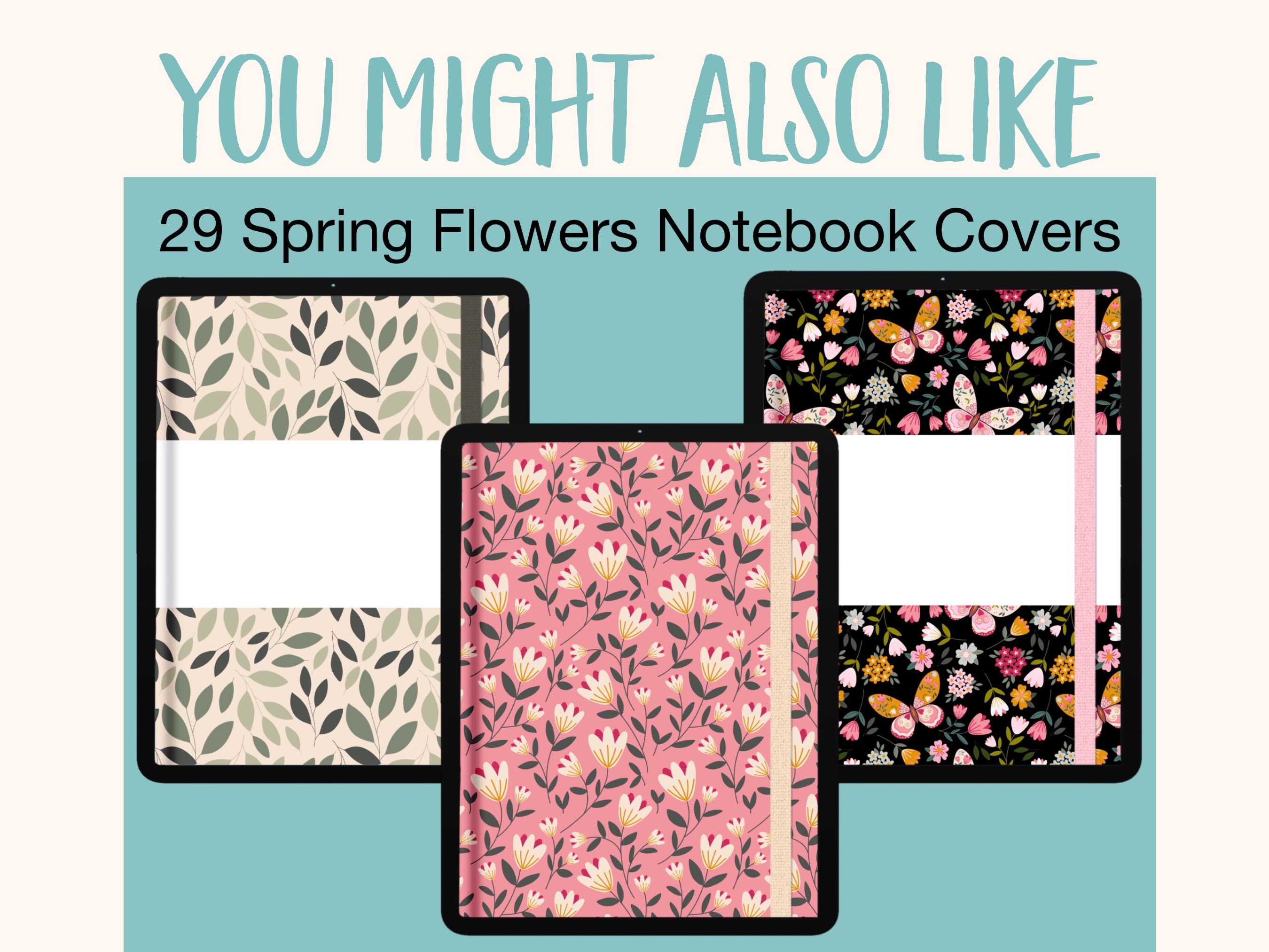 Canvas Goodnotes Covers 34 Realistic Neutral Digital Notebook Etsy