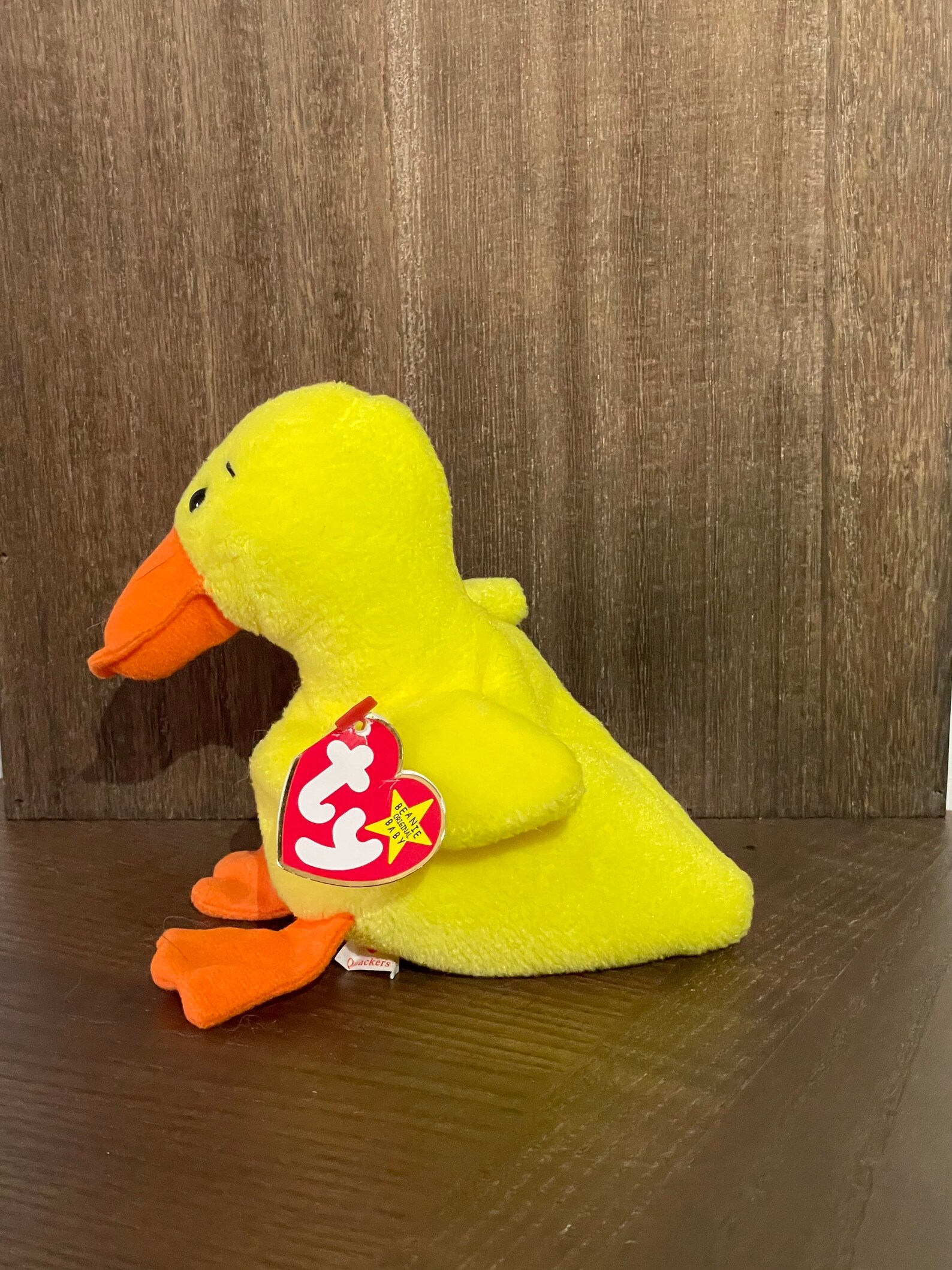 Quackers the Duck 1994 Vintage Beanie Babies Etsy
