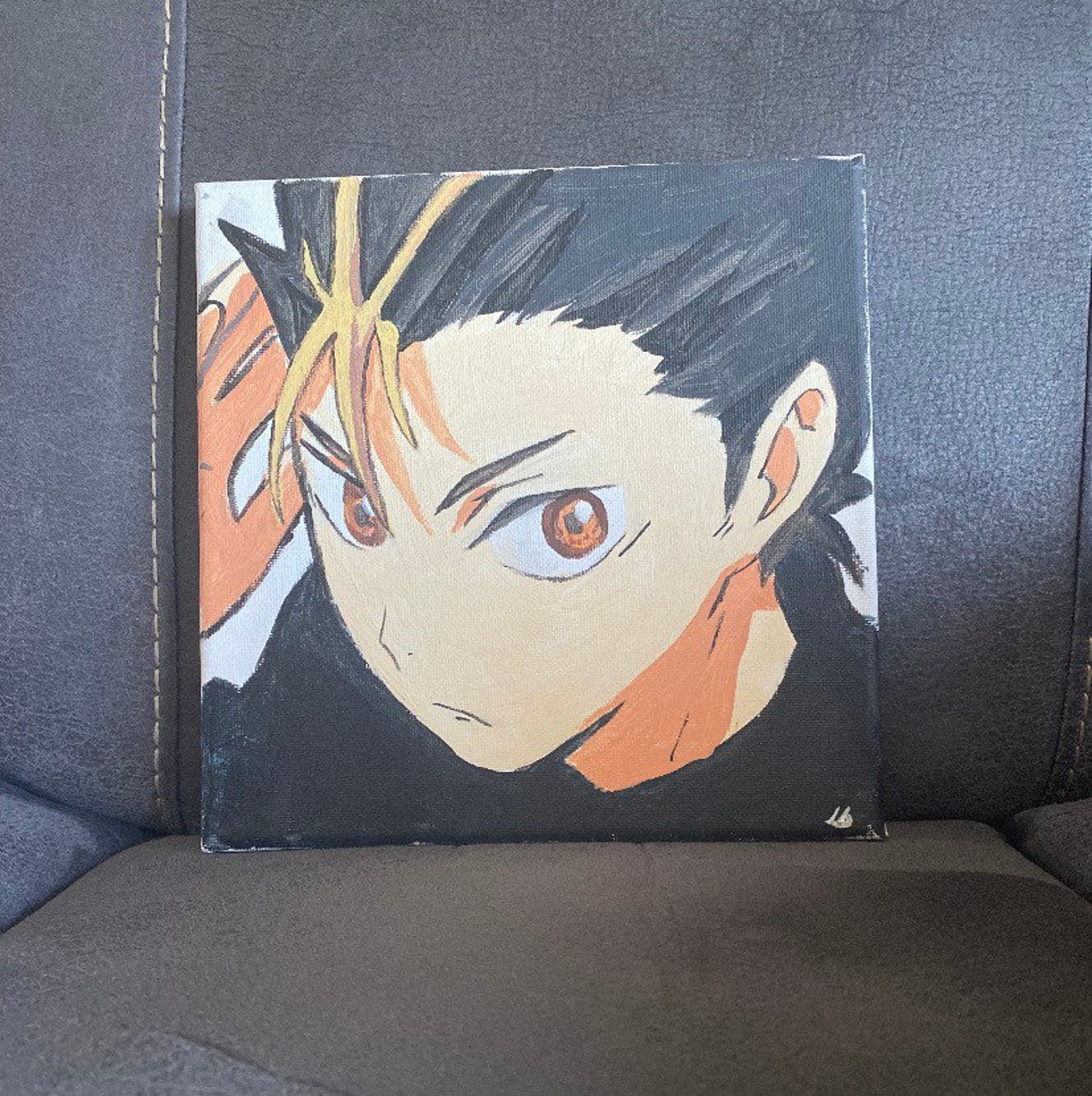 Anime Canvas Paintings Commissions 20x20cm | Etsy
