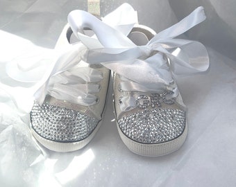 Strass-Babyschuhe; glitzernde Babyschuhe; Glitzer Babyschuh; Kleinkind Schuhe 3 6 9 12 18 Monate; Strass Baby Küken Schuhe