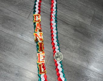 custom graduate lei, class 2025 graduation lei ,