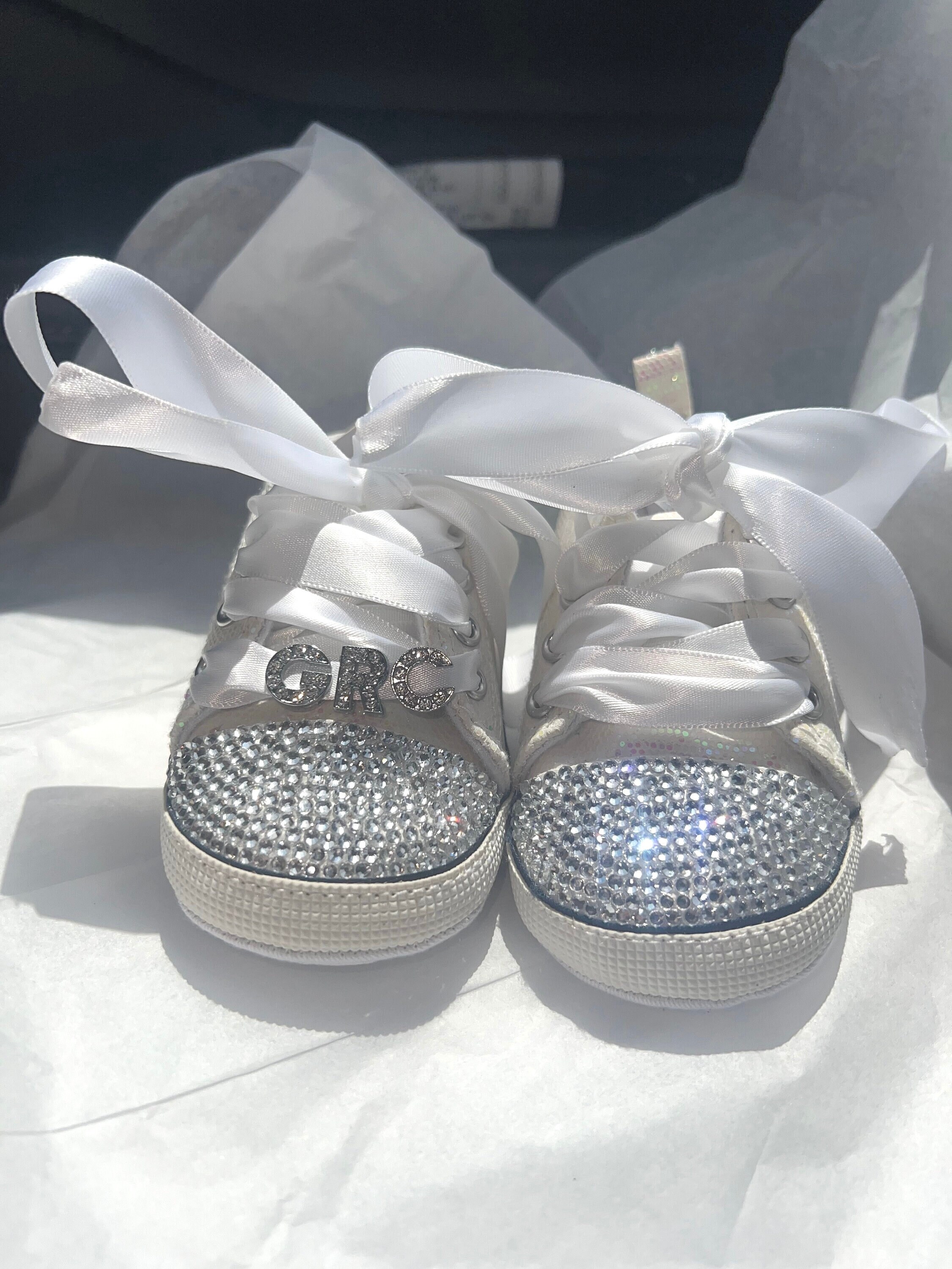 Glitter converse infant hot sale