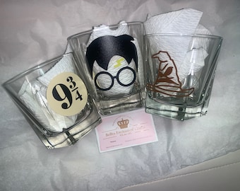 Harry Potter bourbon sourcing hat glass