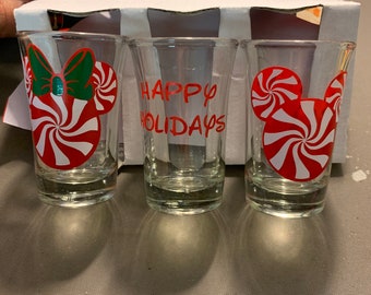 Zuckerstangen-Schnapsglas-Set; Knebelgeschenk; weihnachtspartygeschenk; Weihnachten; Bargeschenk; Trink Spiel Set