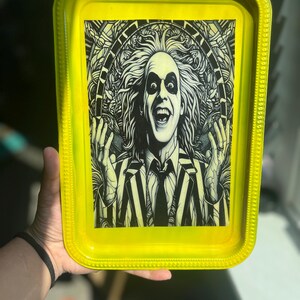 Juice rolling tray; crazy trays; funny rolling tray; gift for him; gift for her; beetle tray; gag gift