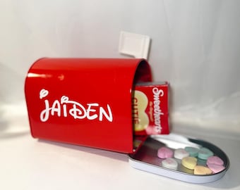 Valentinskorb für Kinder, Valentinsgeschenkkorb, Valentinsgeschenk für Kinder, Valentinsgeschenkhalter, Valentinskartentauschschule
