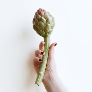 Artichoke Figurine - Ceramic Decor
