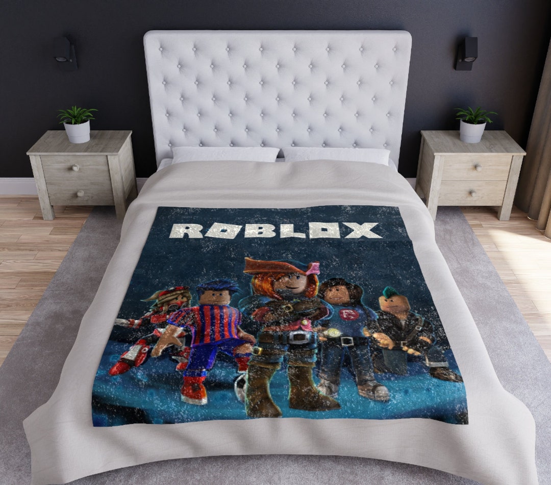 Roblox Crushed Velvet Blanket Etsy