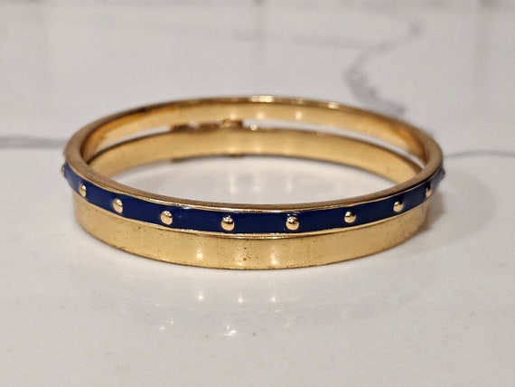 Kate Spade Bangle Bracelets *    Solid Gold Bow B… - image 2