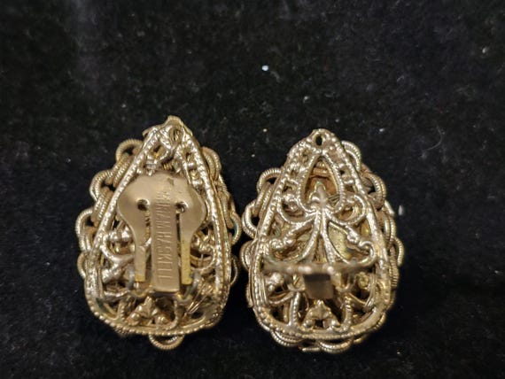 MIRIAM HASKELL Vintage Signed Chain & Agate Marbe… - image 10