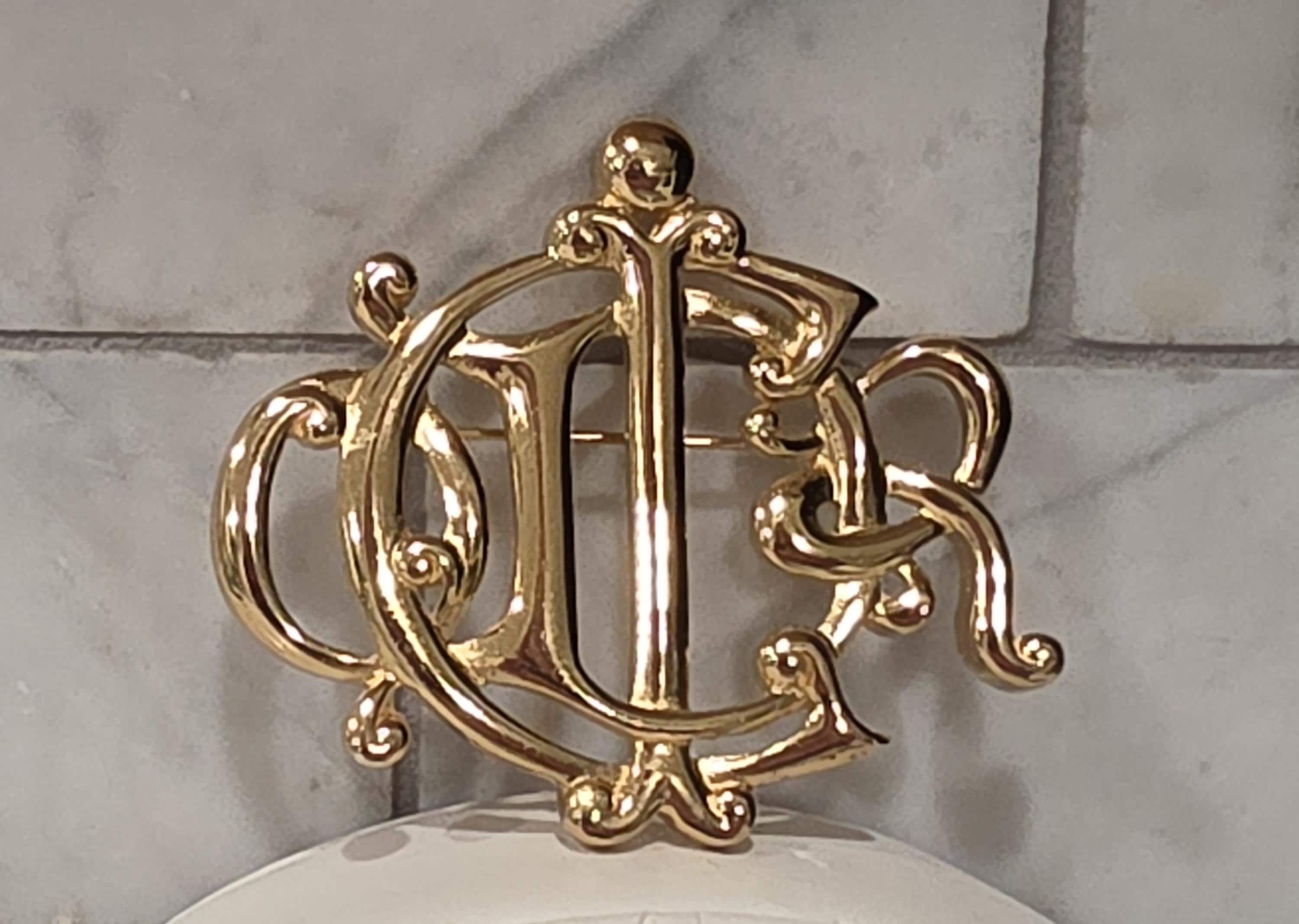 Vintage Brooch Dior - Etsy