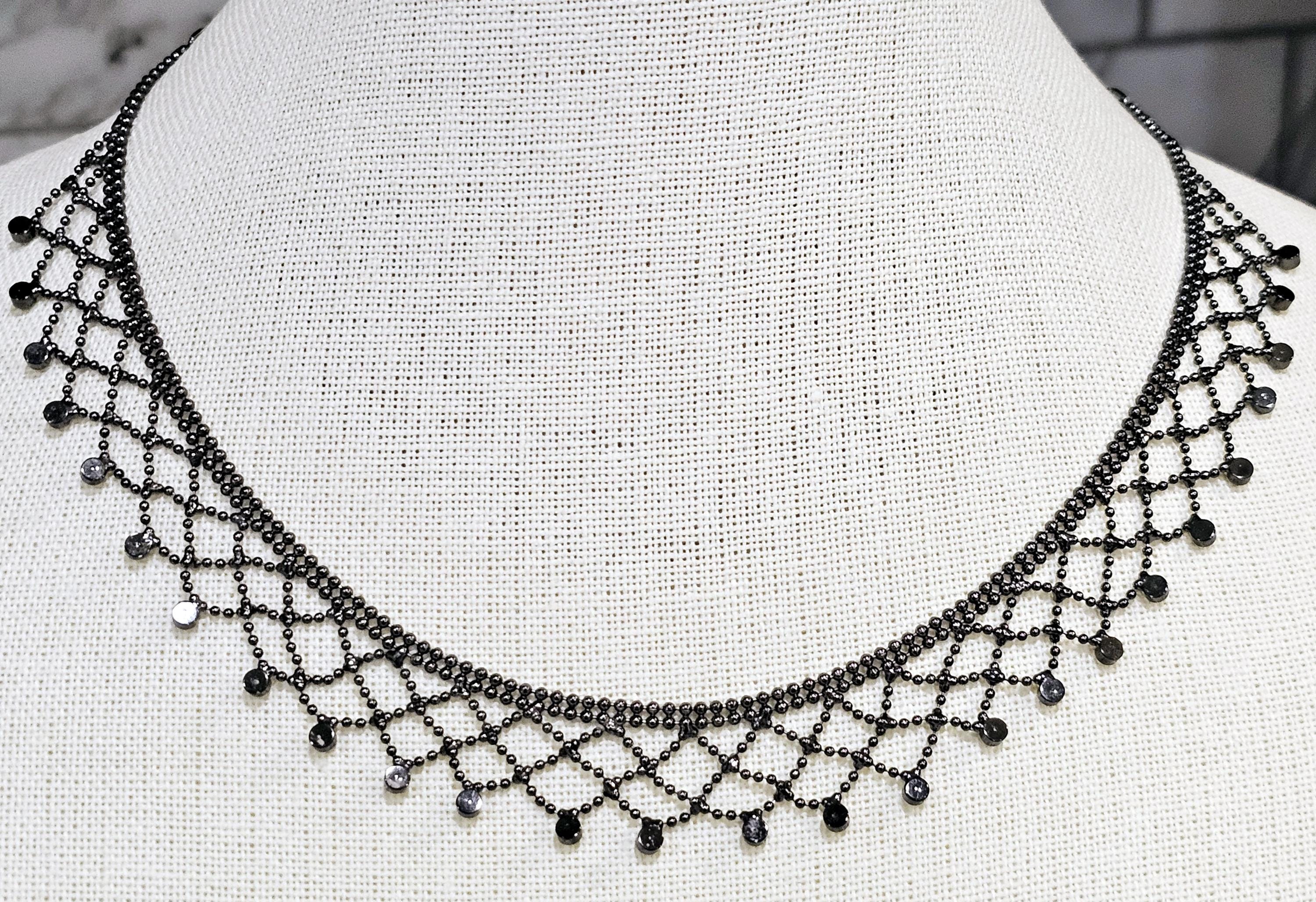 ネックレス・チョーカー [LAN ARCHIVE_official][1101] Clear Beaded Chain Necklace 투플랜[LAN ARCHIVE] Clear Beaded Chain Necklace