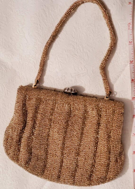 Richere Vintage Bag by WALBORG ~ Gold Gatsby Conv… - image 6