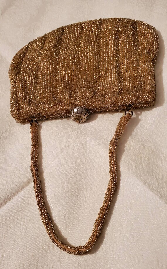 Richere Vintage Bag by WALBORG ~ Gold Gatsby Conv… - image 7