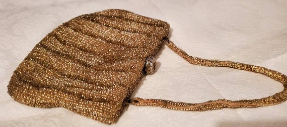 Richere Vintage Bag by WALBORG ~ Gold Gatsby Conv… - image 4
