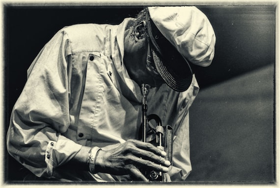 Miles Davis live on stage