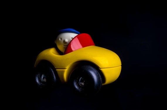Fine art photo - Forgotten toys: The little car