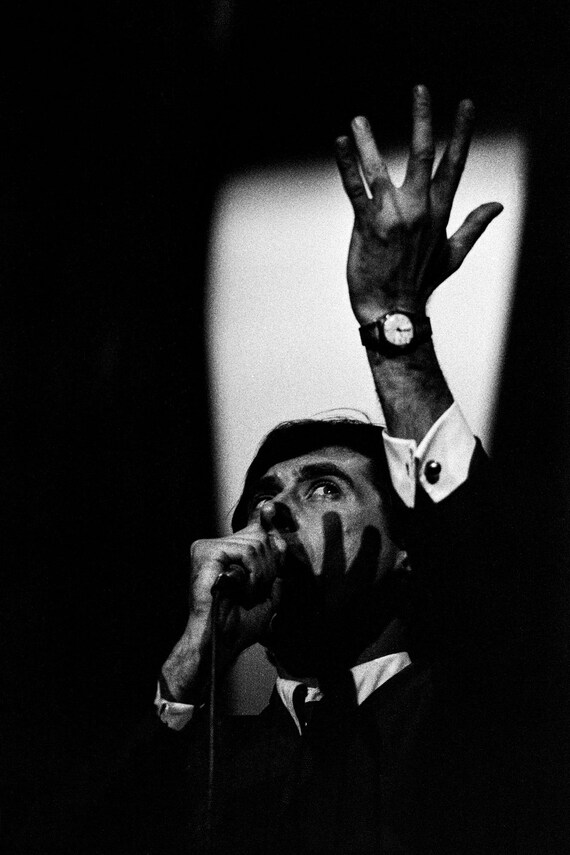 Bryan Ferry in concert, Roxy Music, 1979