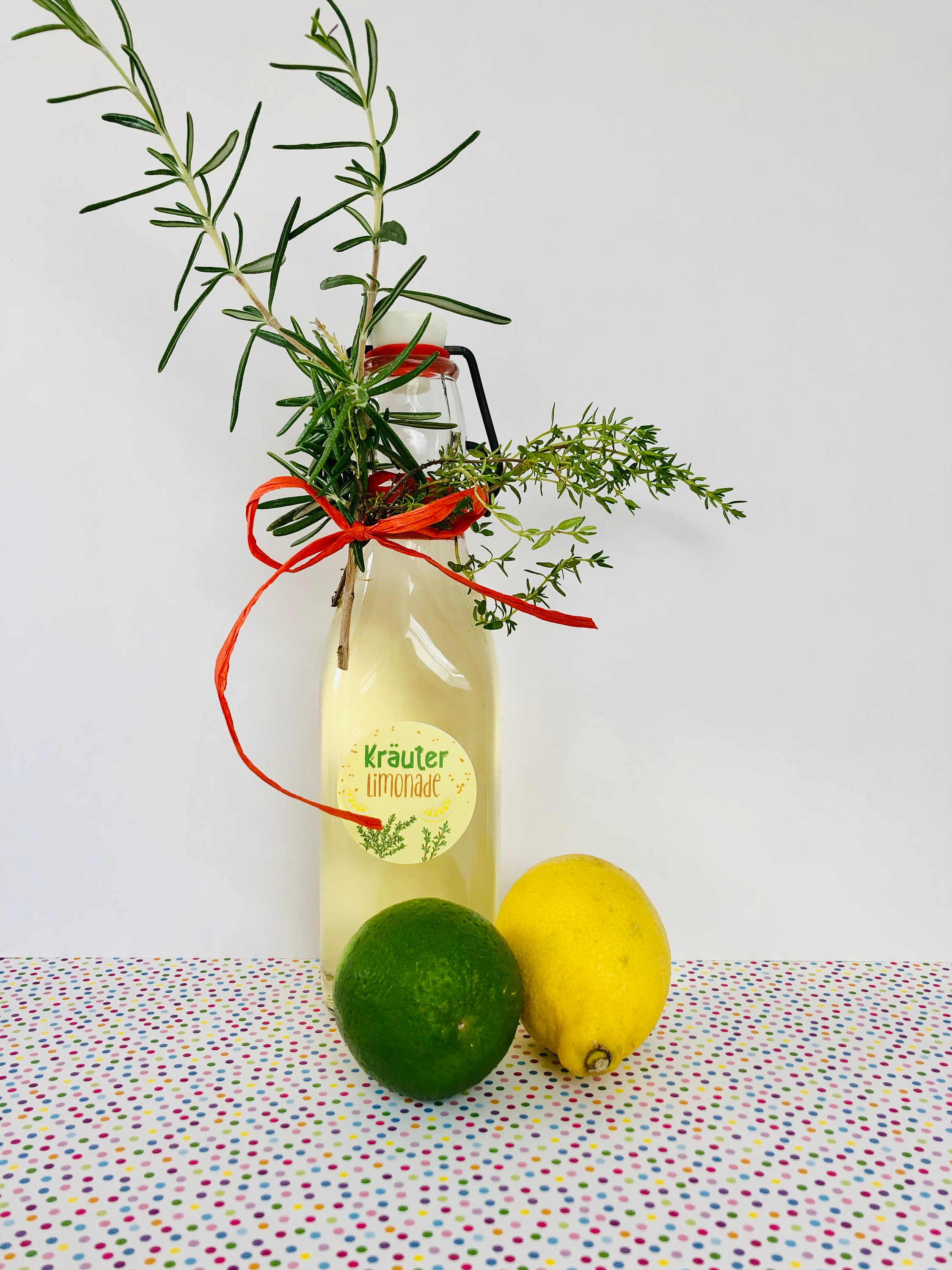 24 Aufkleber Kräuterlimonade Etiketten | Etsy