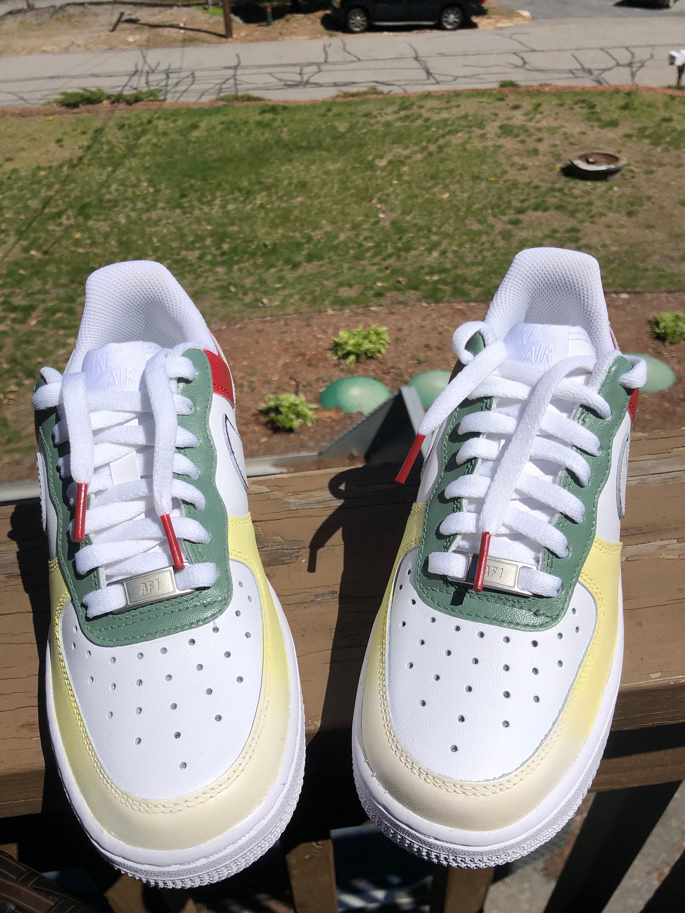 Custom Nike Air Force 1 Multicolor | Etsy