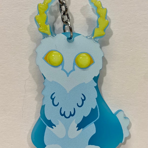 Blupee 3in Frosted Acrylic Keychain
