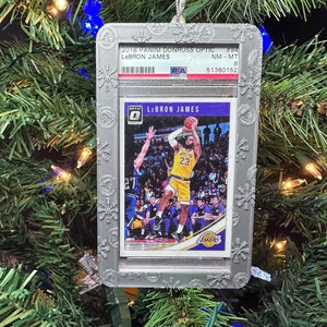 Adorno para portatarjetas coleccionables de grado PSA impreso en 3D / Decoración para árbol de Navidad / Perfecto para coleccionistas de tarjetas / No incluye estuche PSA