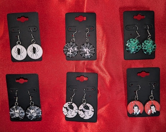 Old School Horror Earrings