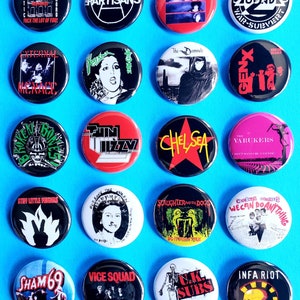 Punk Rock 3,25cm Buttons