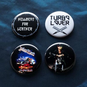 Judas Preist Heavy Metal Pins