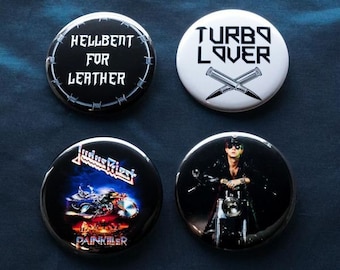 Judas Preist Heavy Metal Pins