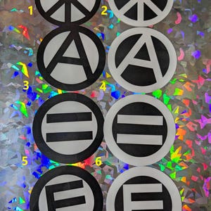 Punk Rock  Stickers 3&quot;