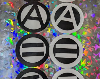 Punk Rock  Stickers 3"