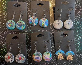 Disco Retro Earrings 1-inch