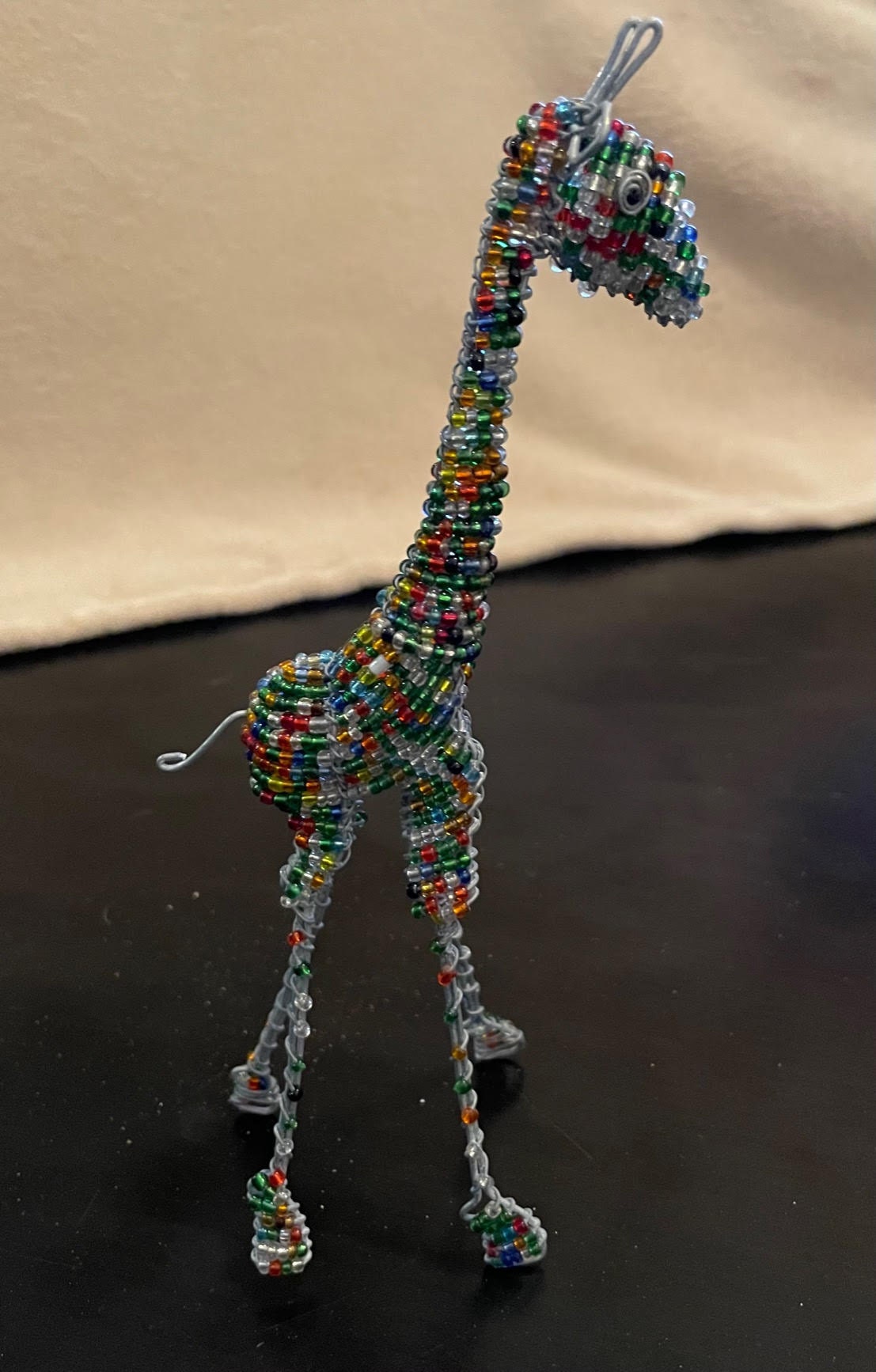 African Beaded Animal Giraffe Handmade Imported Etsy