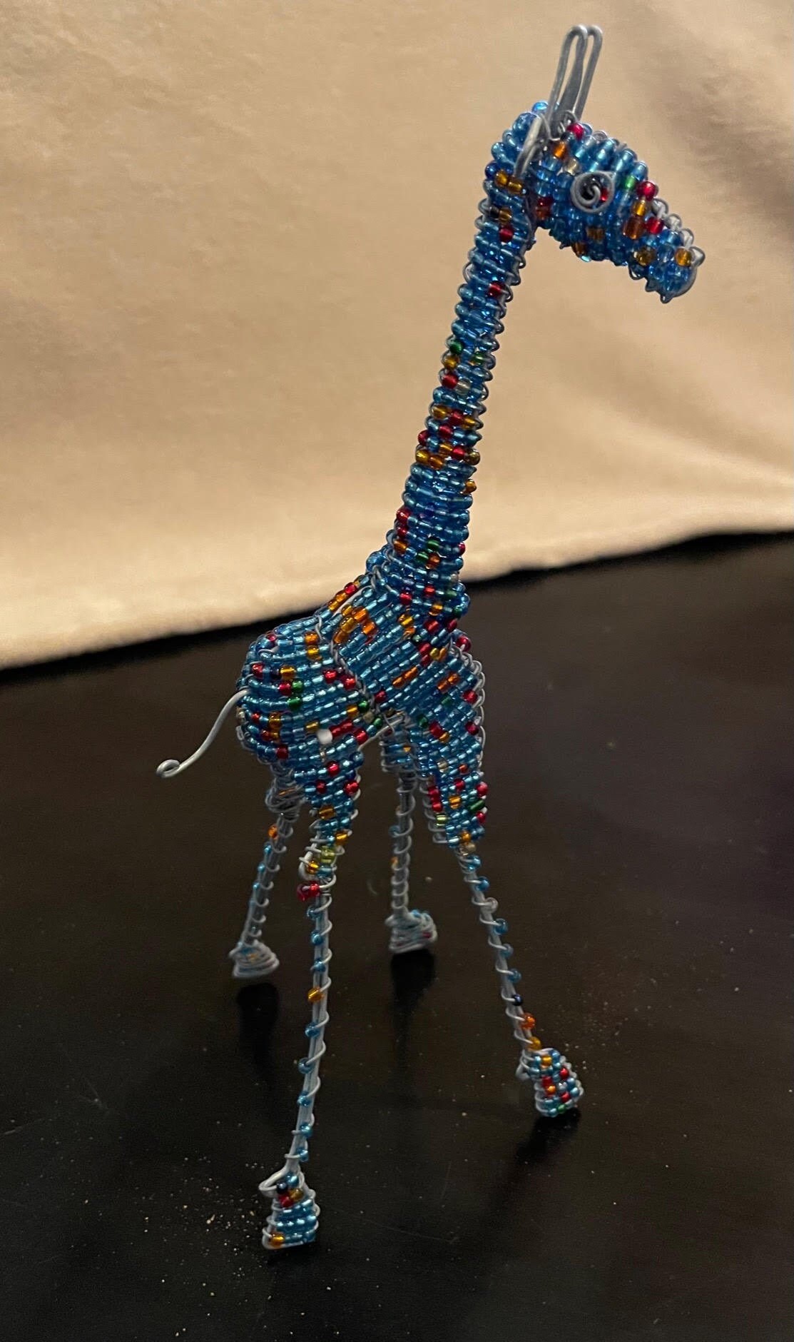 African Beaded Animal Giraffe Handmade Imported Etsy