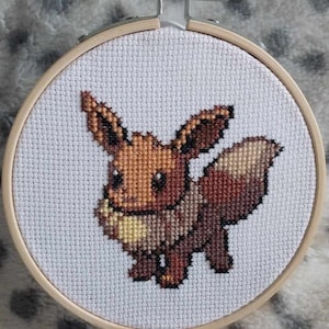 Punto De Cruz Eevee