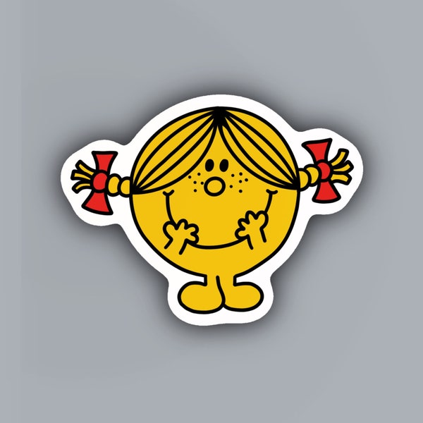 Little Miss Sunshine Vinyl Die Cut Sticker
