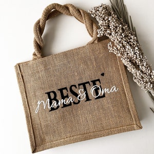 Personalized jute bag MAMA Market bag Gift Custom Gifts Mother's Day Gift for Mom mother's day gift, image 2