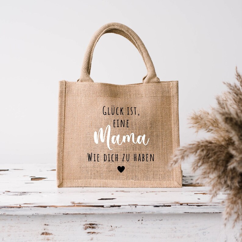 Personalized jute bag MAMA Market bag Gift Custom Gifts Mother's Day Gift for Mom mother's day gift, image 1