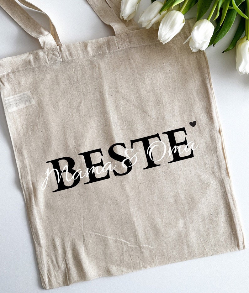 Personalisierte Jutetasche MAMA Markttasche Geschenk Individuelle Geschenke Muttertag Geschenk für Mama Muttertagsgeschenk, JUTE BEUTEL