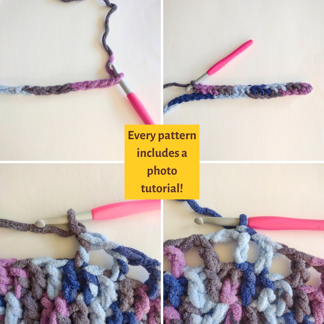 Drawstring Toy Storage Play Mat Crochet Pattern PDF Download - Etsy