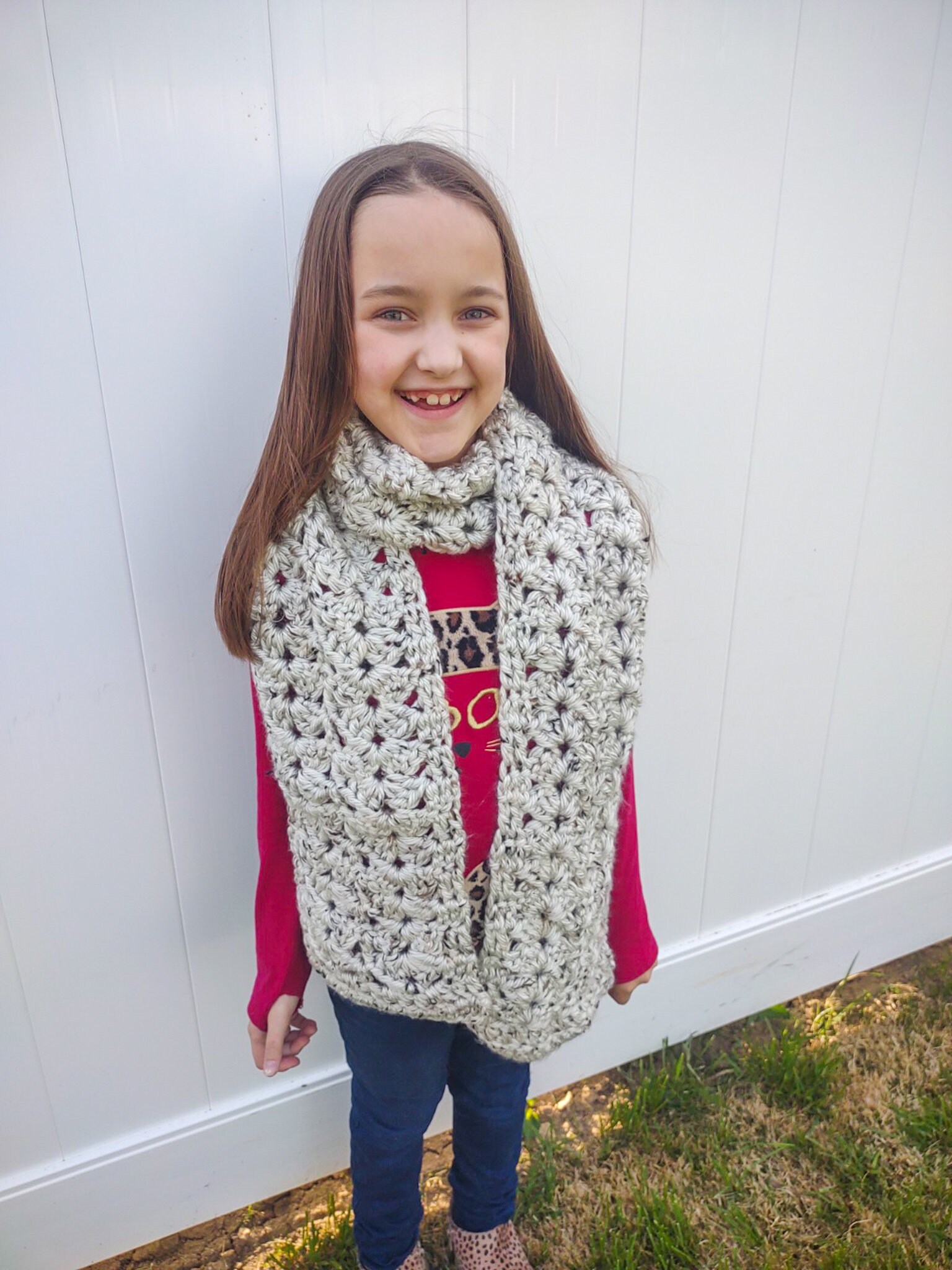 Braided Ladder Scarf Crochet Pattern PDF Download - Etsy