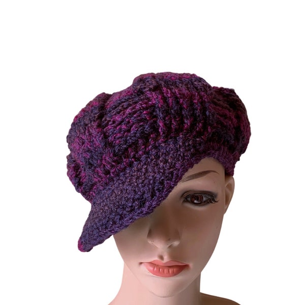 Womens Baker Boy Hat Etsy UK