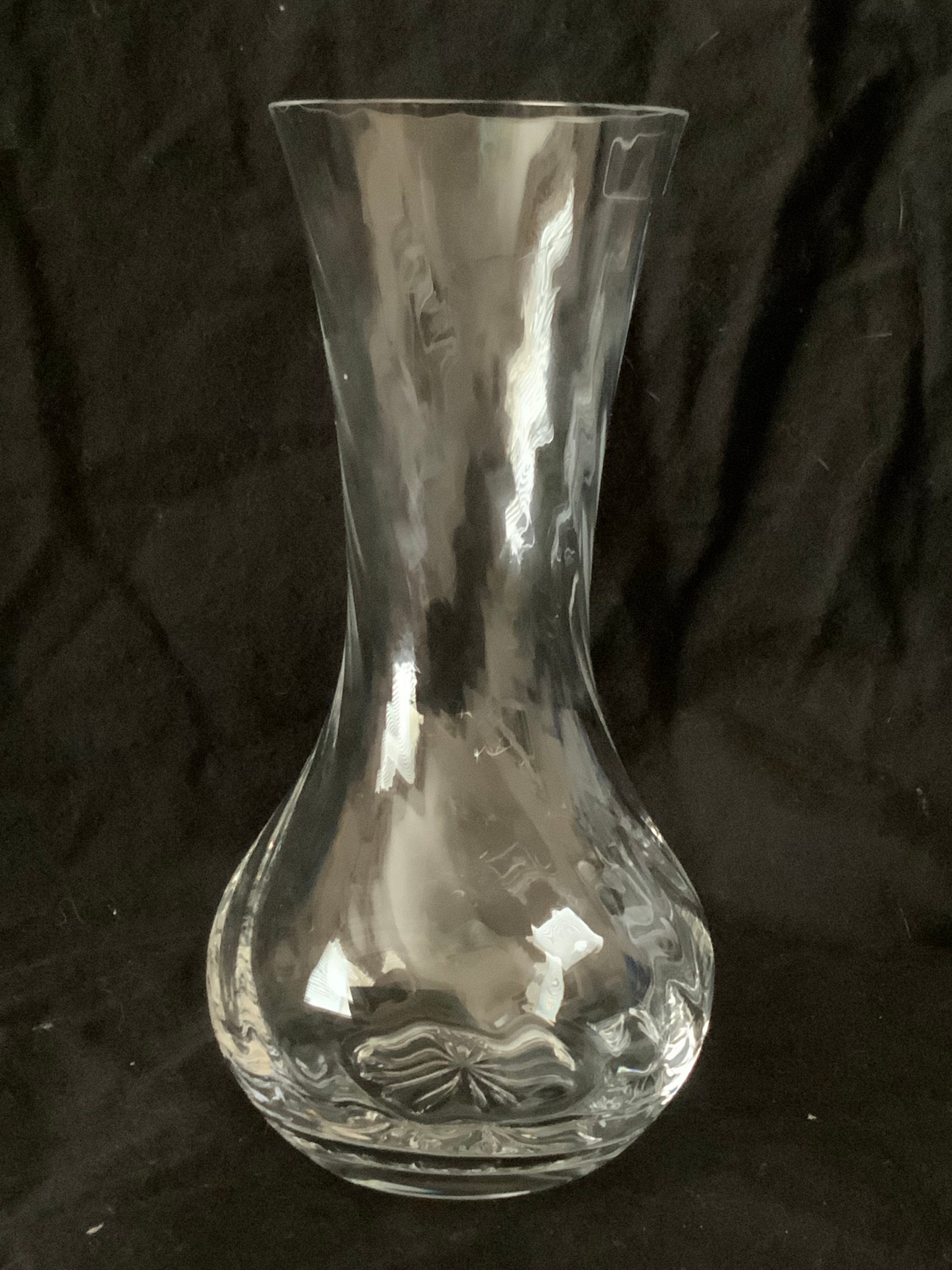 Towle Autria 24 Lead Crystal Bud Vase Etsy