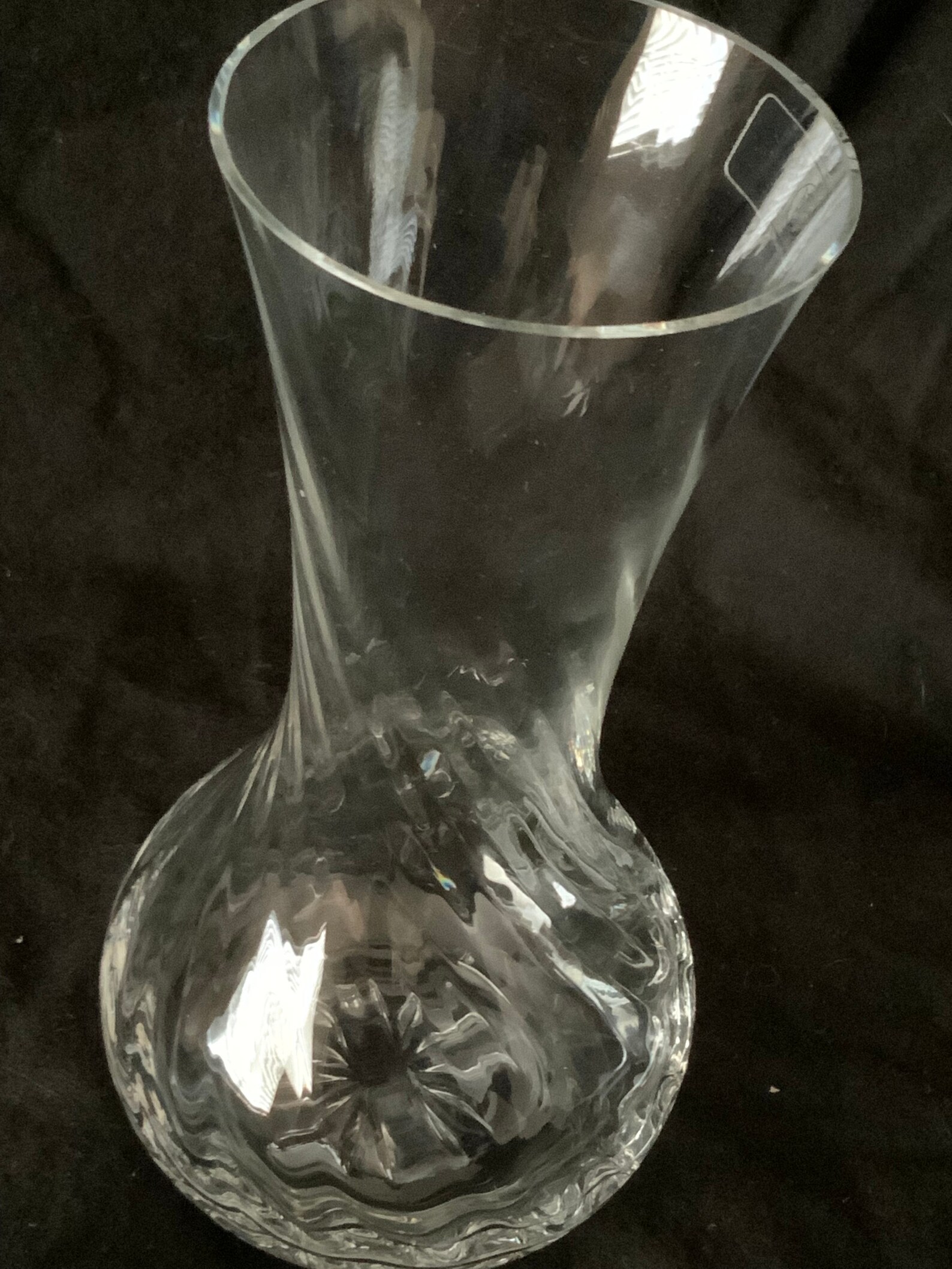 Towle Autria 24 Lead Crystal Bud Vase Etsy