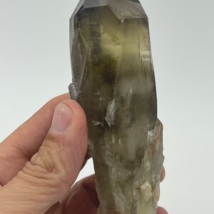 Citrine Crystal Point, Natural from Madagascar. Sharon number C 26.