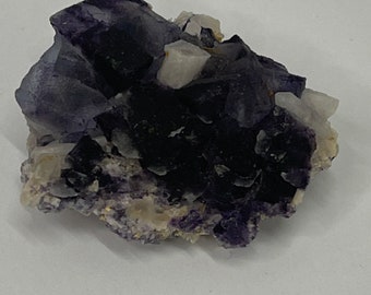 Fluorite with Quartz Erongo Mountains Namibia.