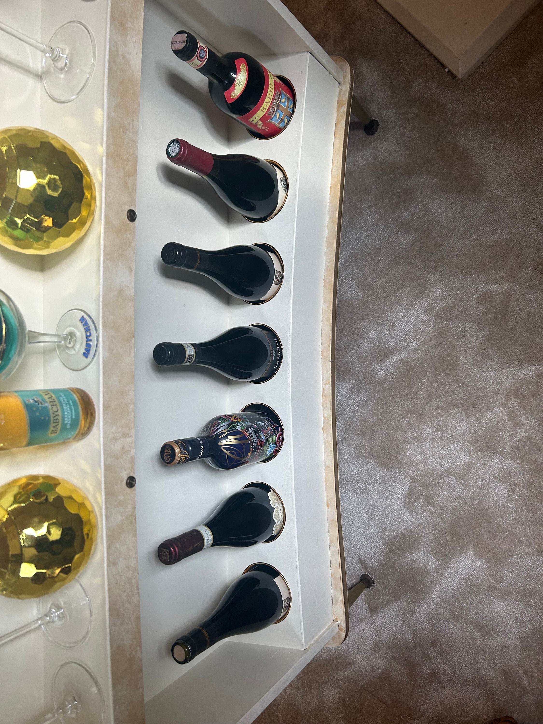 Rare Retro Vintage Cocktail Bar Cocktail Home Bar Del Boy Bar